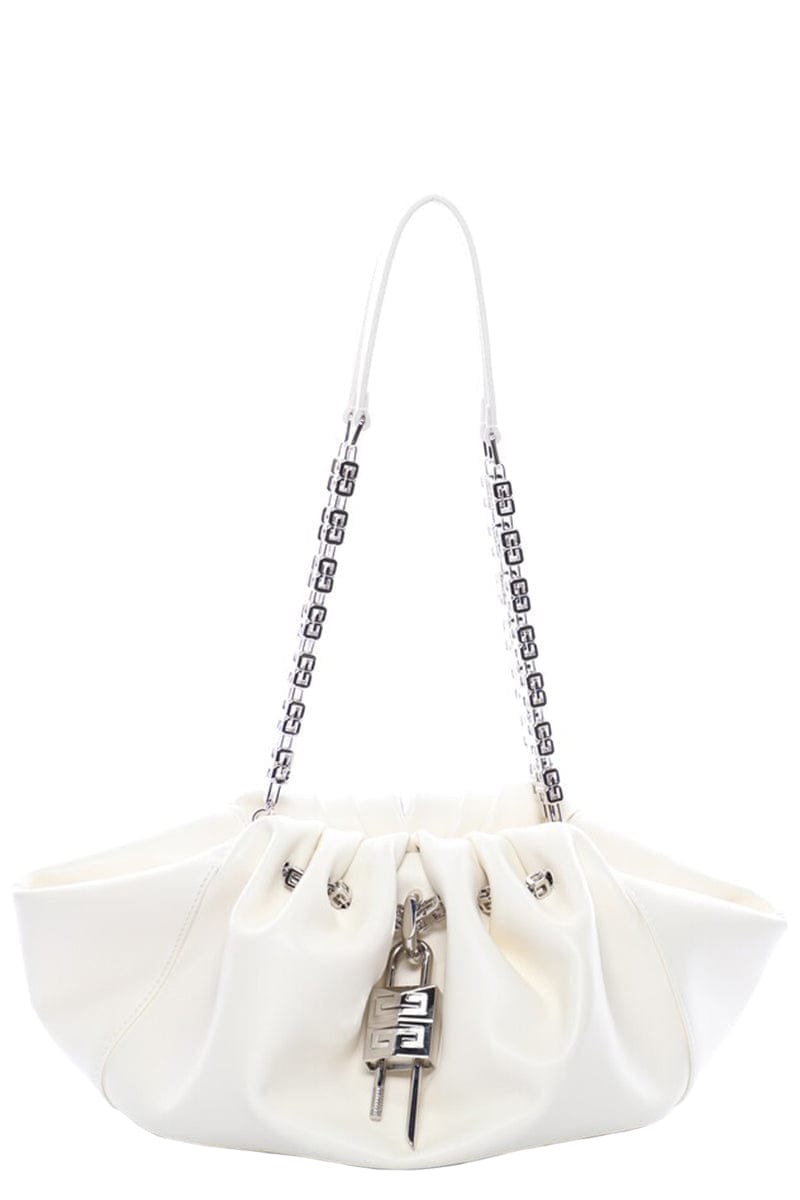 GIVENCHY-Small Kenny Shoulder Bag - Ivory-IVORY