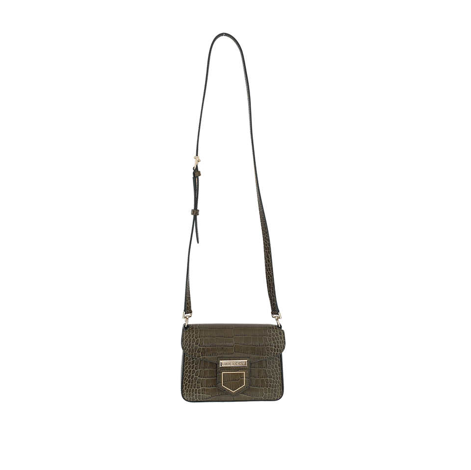 GIVENCHY-Stamped Croc Noble Mini-KHAKI