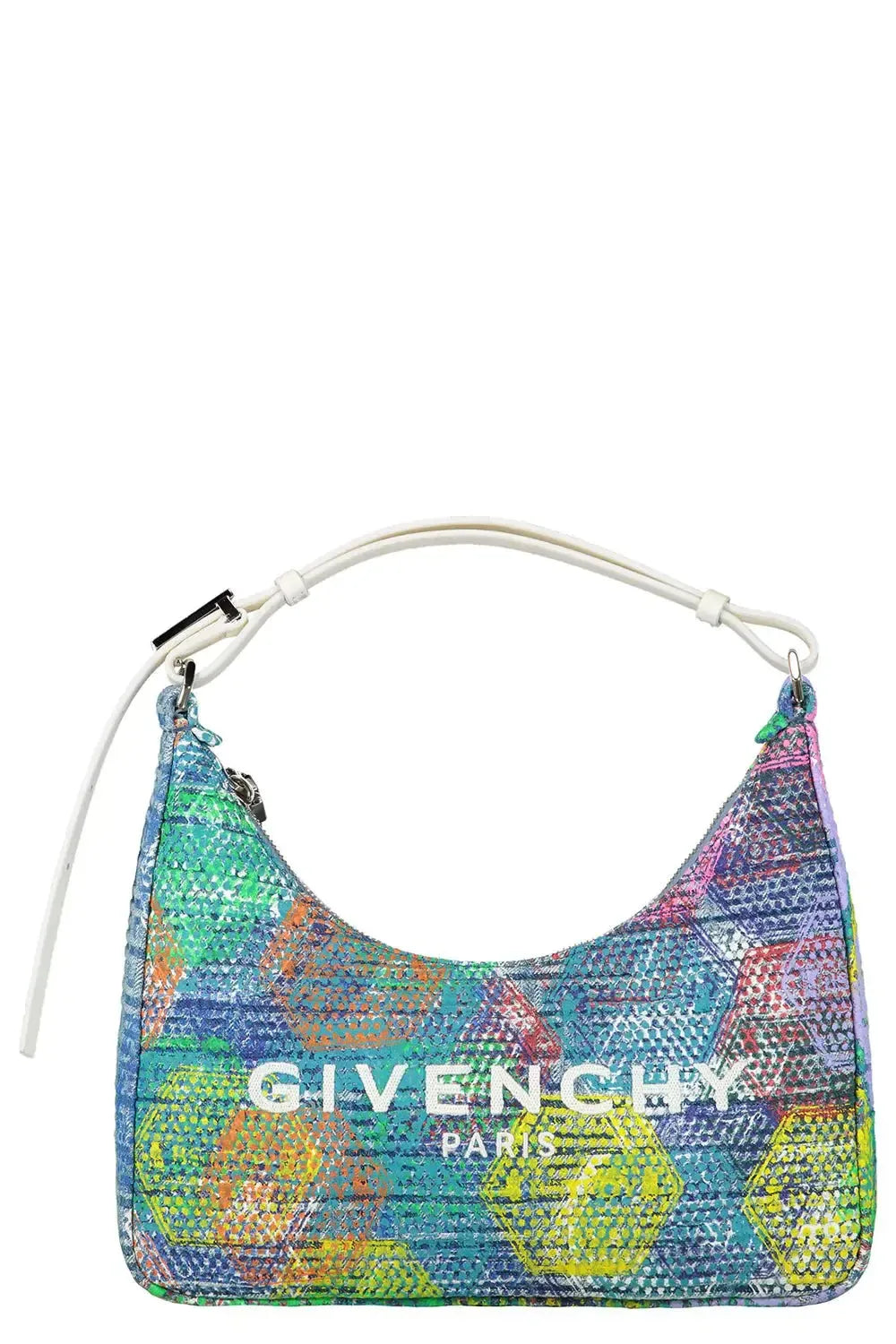GIVENCHY-Moon Cutout Small Hobo Bag-MULTCOLR