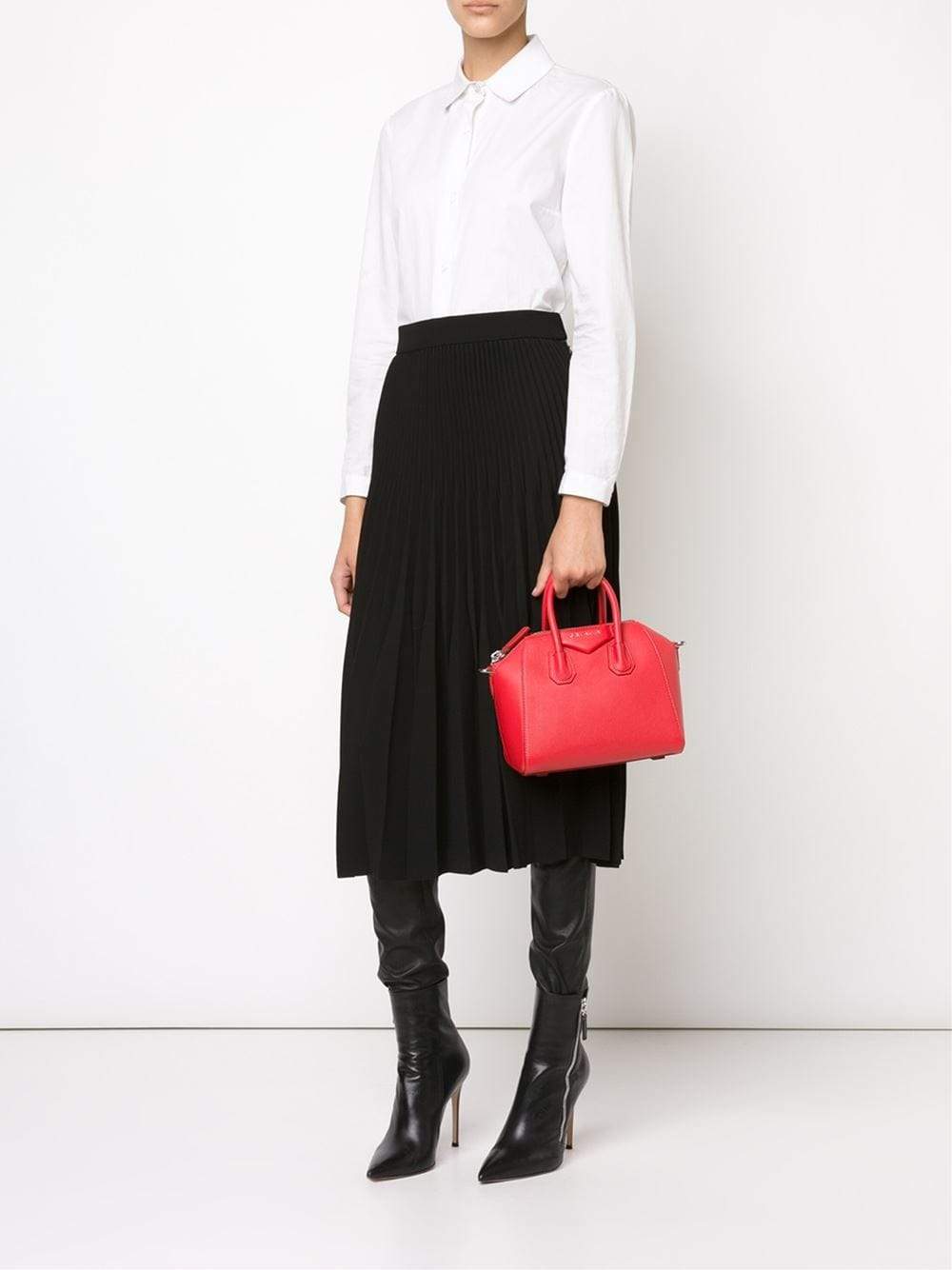 GIVENCHY-Mini Antigona-RED