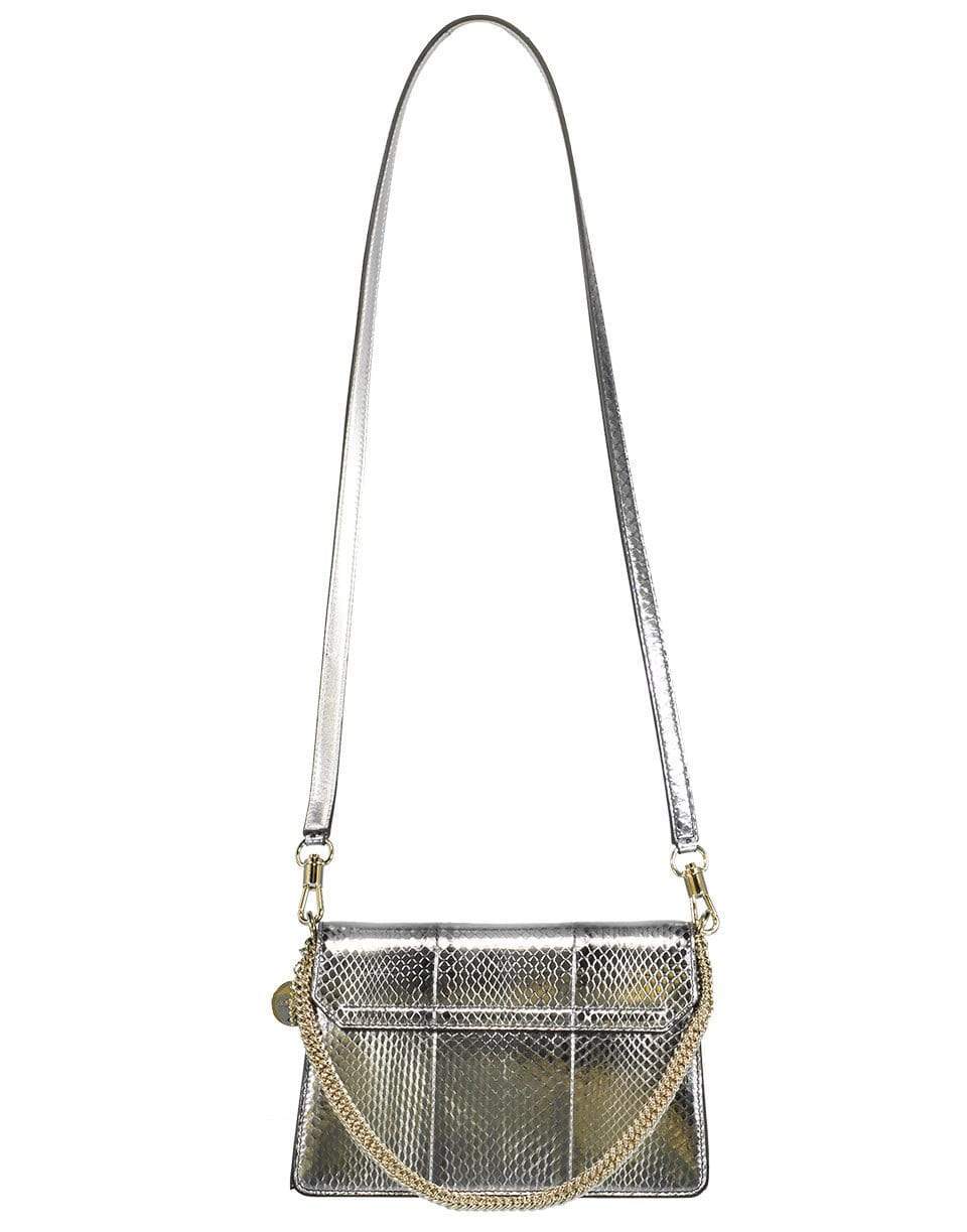 GIVENCHY-Silver GV3 Small Bag-SILVER