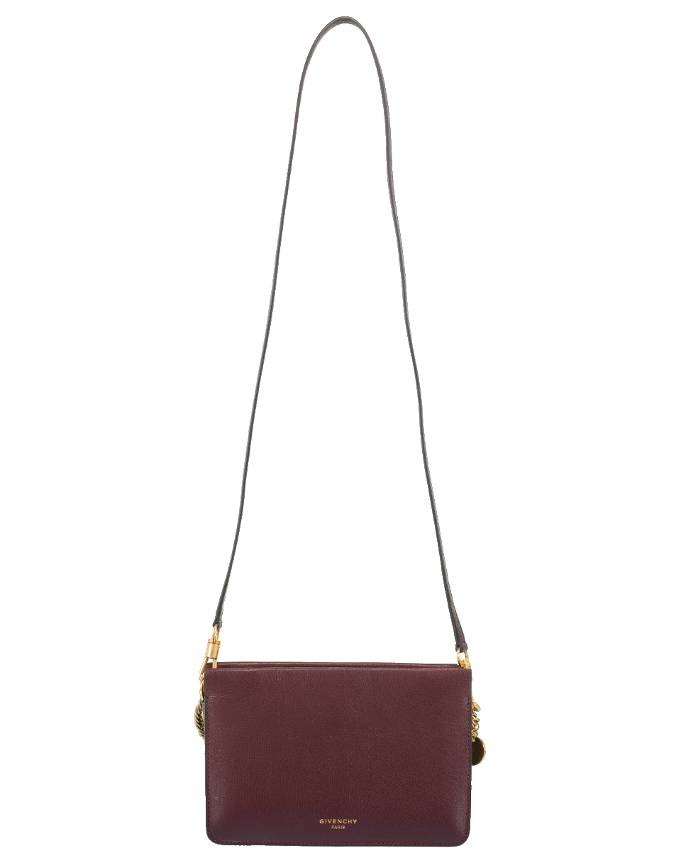 GIVENCHY-Crossbody With Chain-AUBERGINE/GRAPHITE