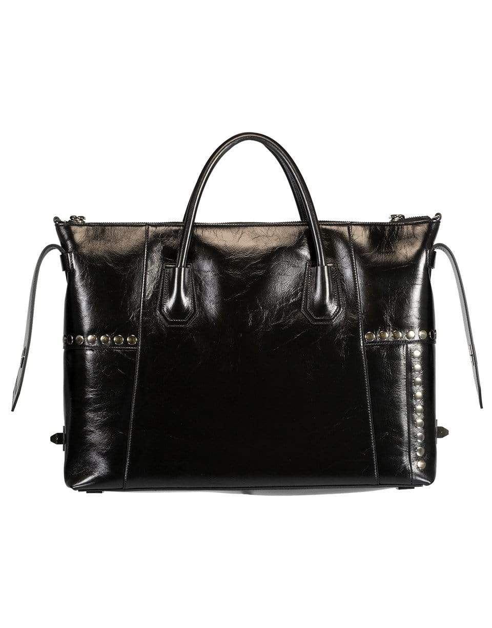 GIVENCHY-Black Antigona Soft Medium Bag-BLACK