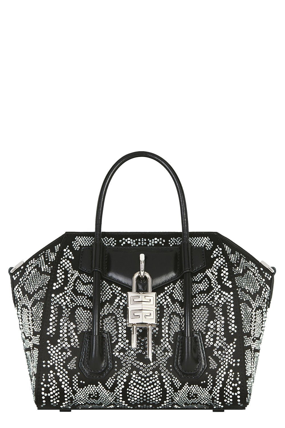 GIVENCHY-Mini Antigona Lock Bag - Black-BLACK