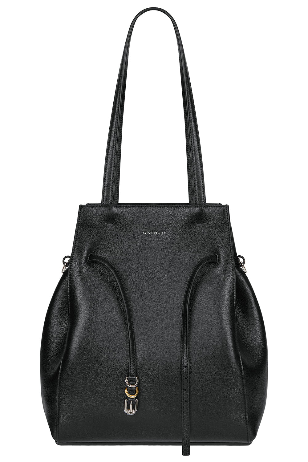 GIVENCHY-Voyou Small North South Tote-BLACK