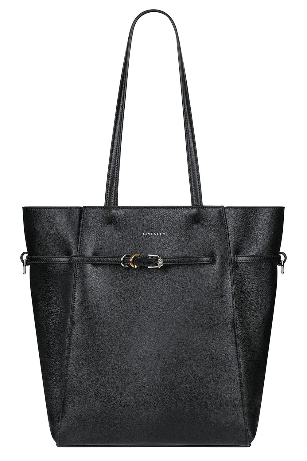 GIVENCHY-Voyou Small North South Tote-BLACK