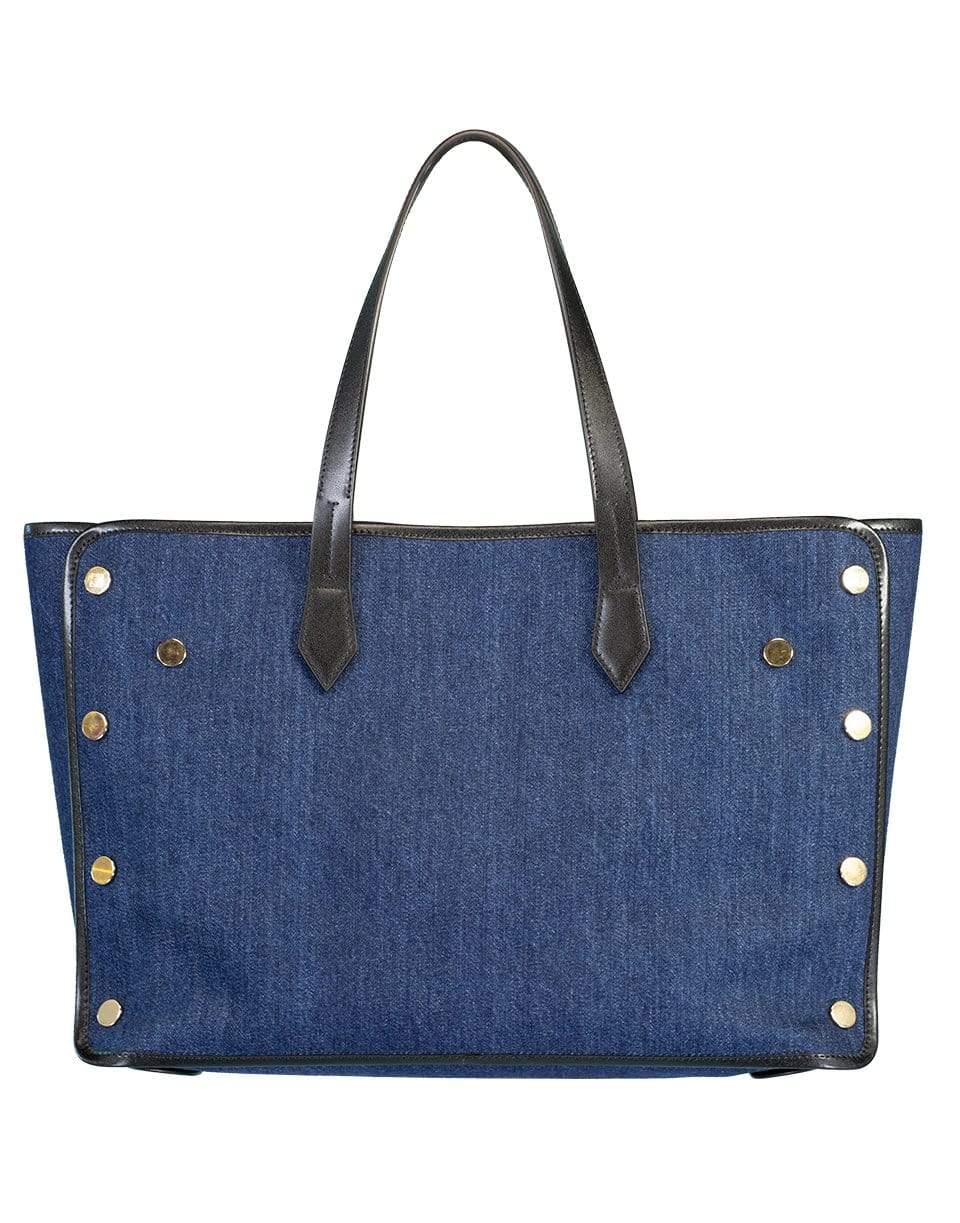 GIVENCHY-Medium Bond Shopper Denim Bag-BLUE