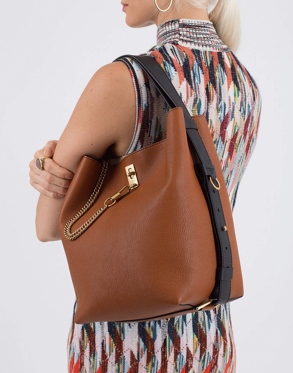 GIVENCHY-Bucket Bag-CHESTNUT