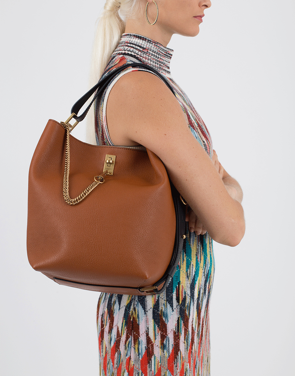 GIVENCHY-Bucket Bag-CHESTNUT