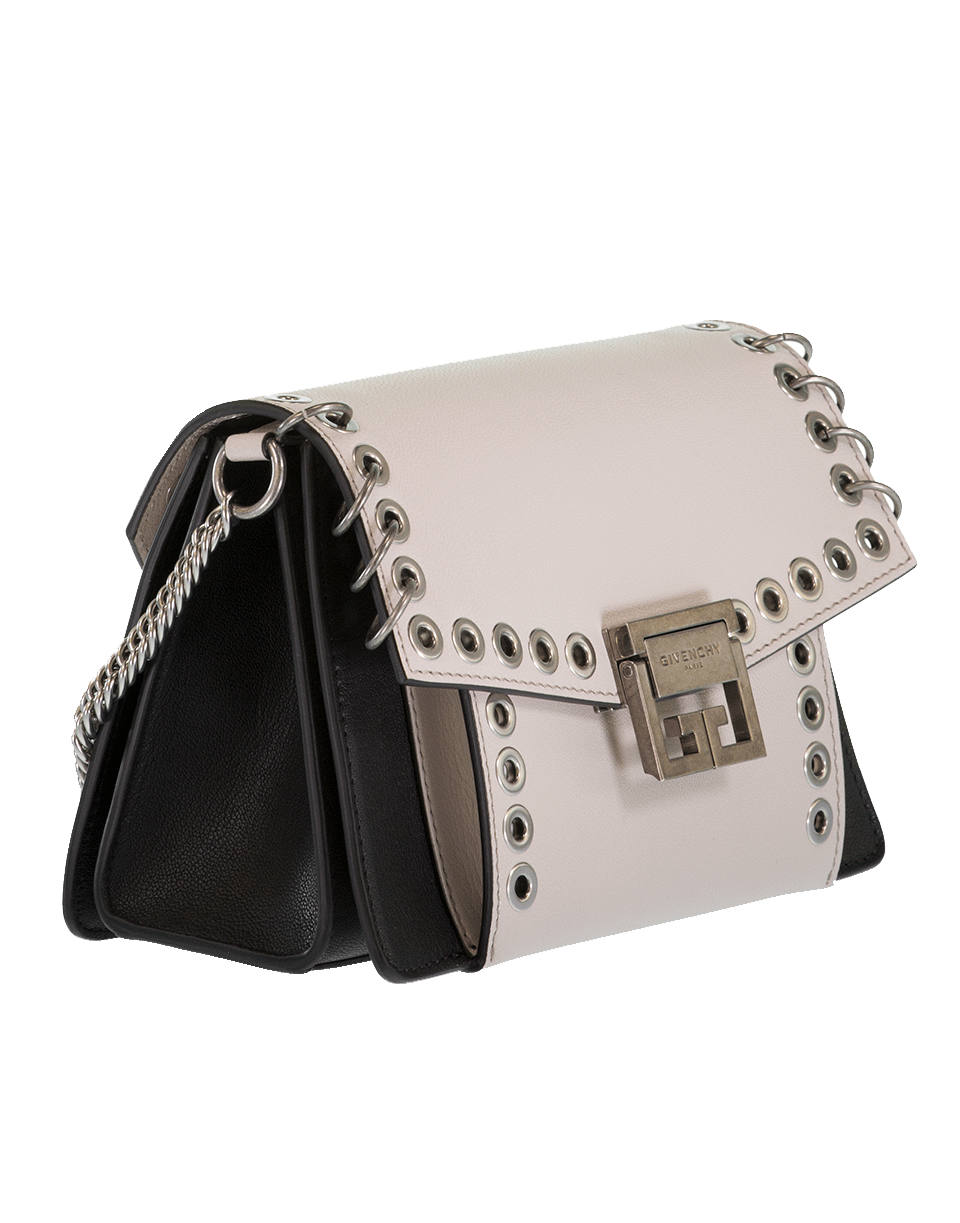 GIVENCHY-Eyelets Small Bag-ECRU/BLK