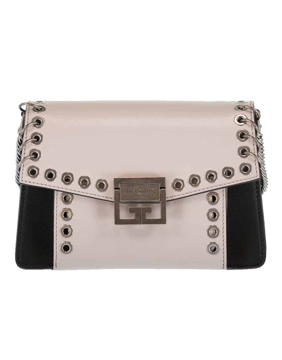 GIVENCHY-Eyelets Small Bag-ECRU/BLK