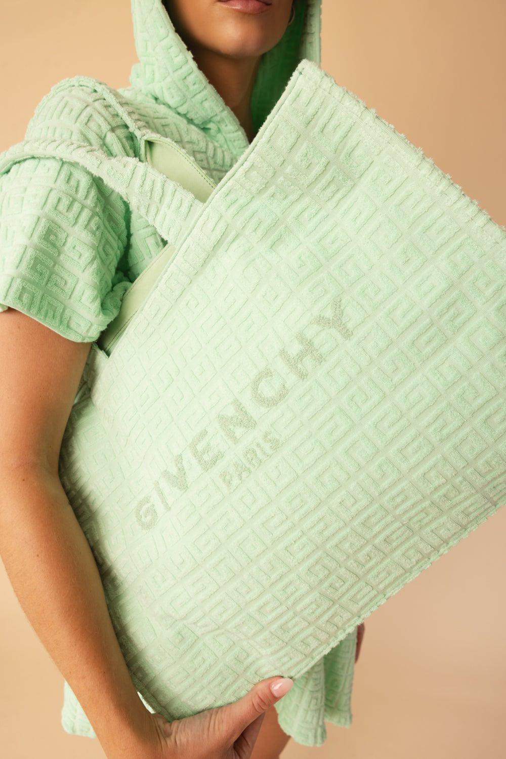 GIVENCHY-Medium Soft G-Tote Bag-AQUA GREEN