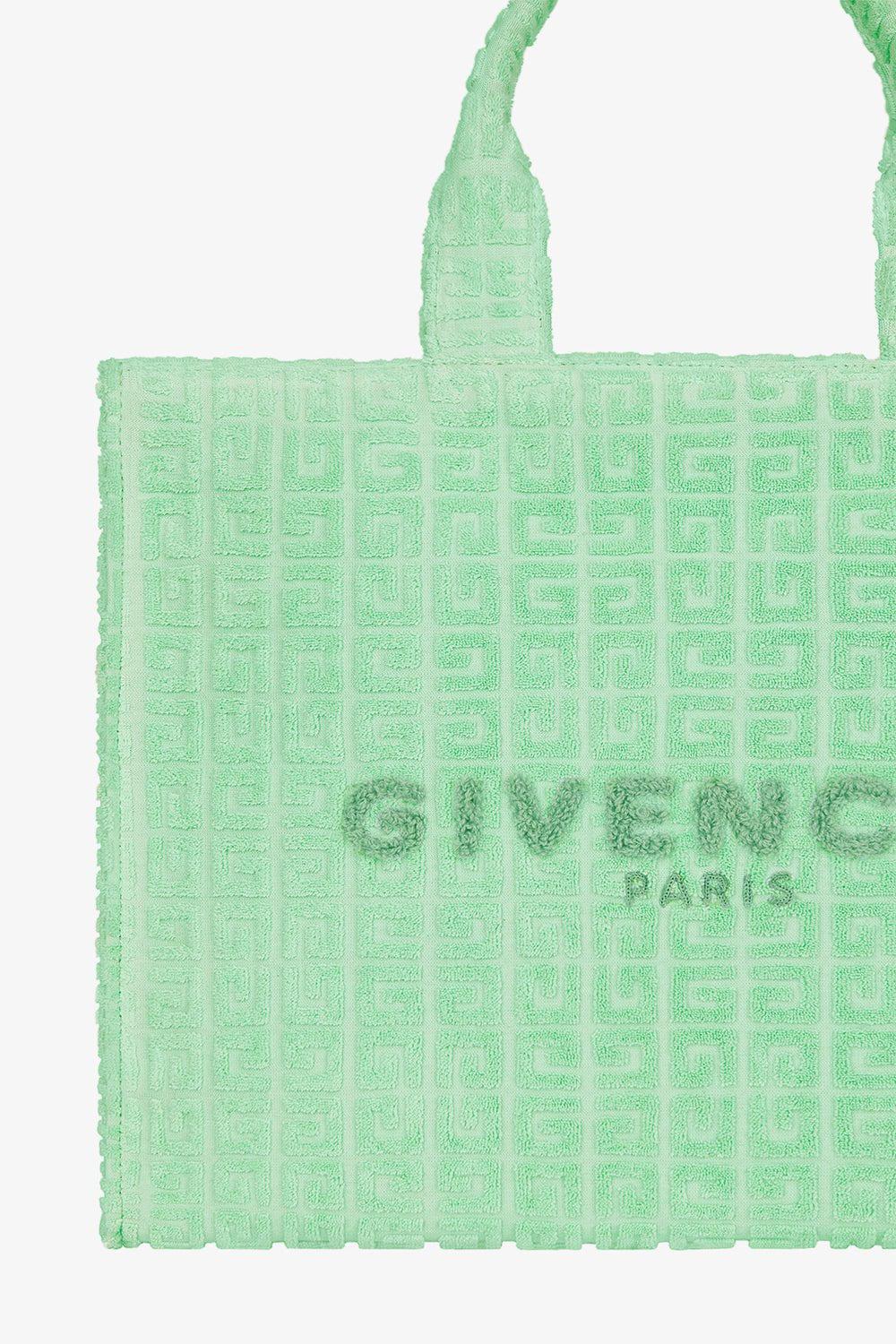GIVENCHY-Medium Soft G-Tote Bag-AQUA GREEN