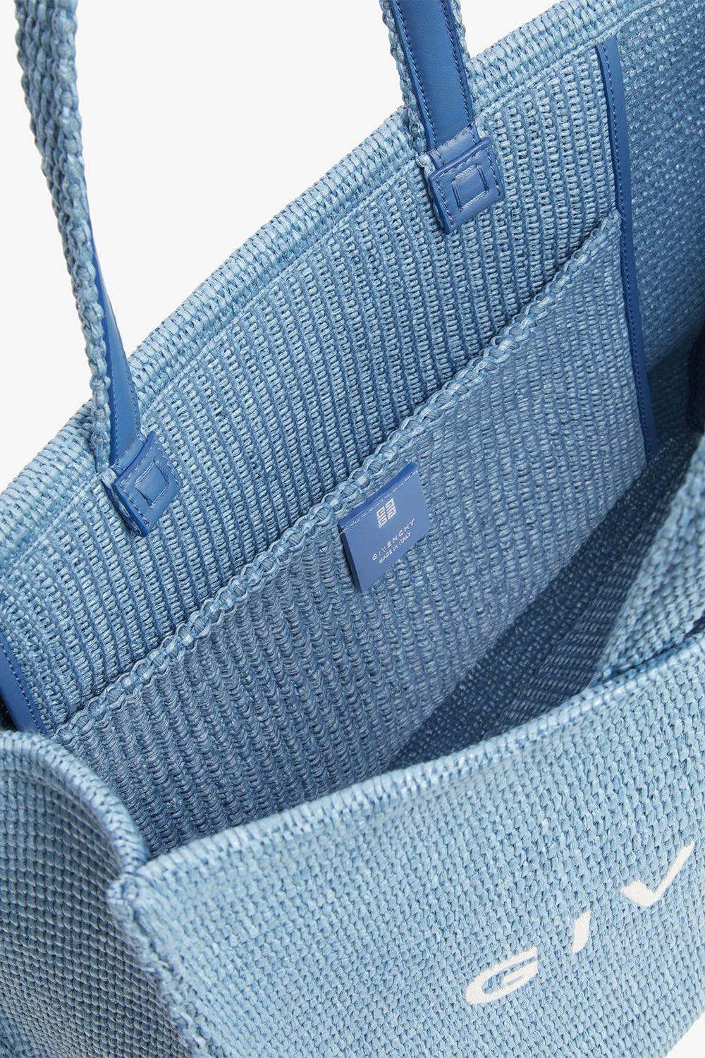 GIVENCHY-Medium Soft Tote Bag - Denim Blue-DENIMBLU