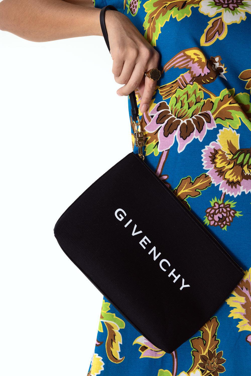 Travel Pouch - Black Canvas-BLACK-O/S-HANDBAGTRAVEL-GIVENCHY