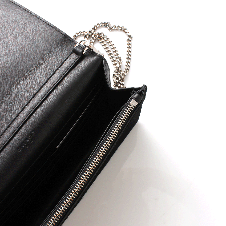 GIVENCHY-Pandora Chain Wallet-BLACK