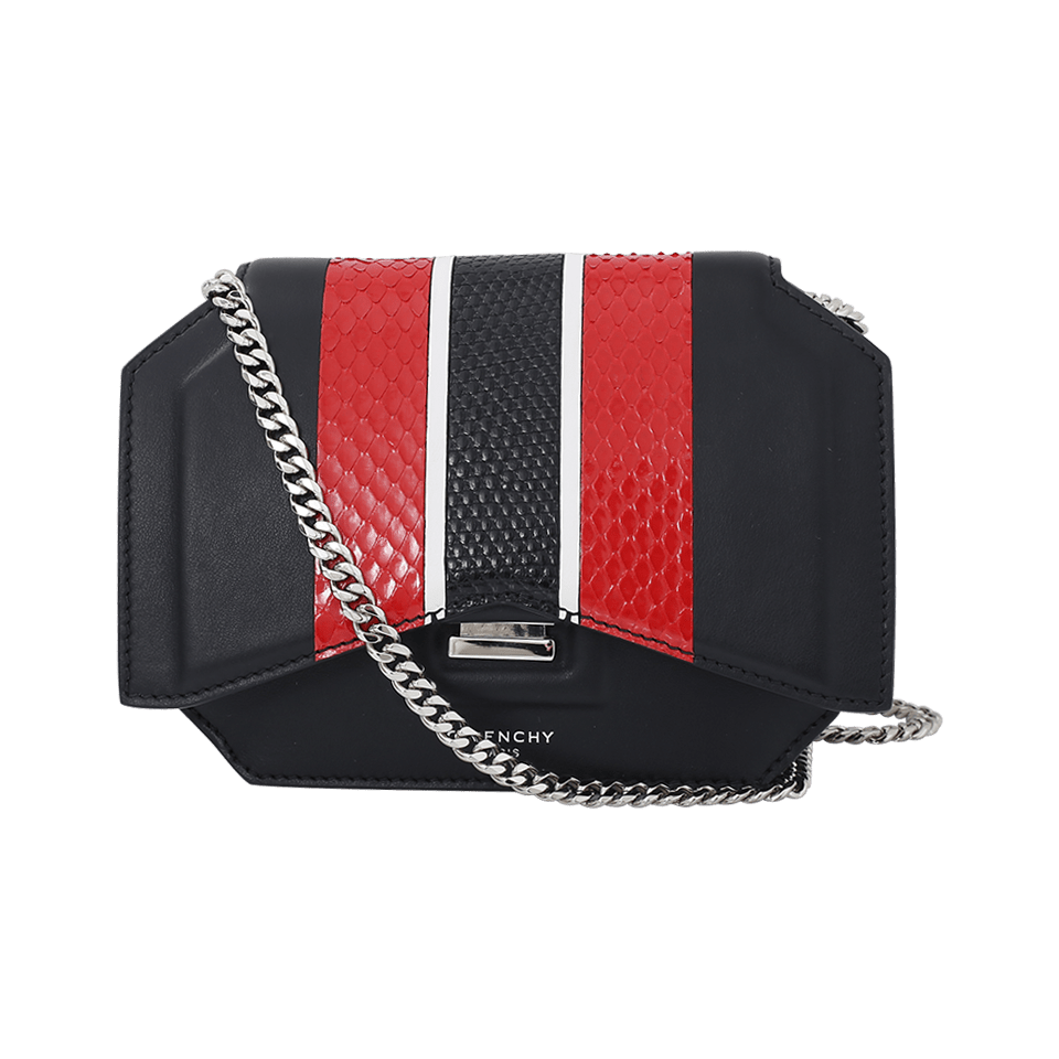 GIVENCHY-Bow Cut Chain Wallet-MULTI