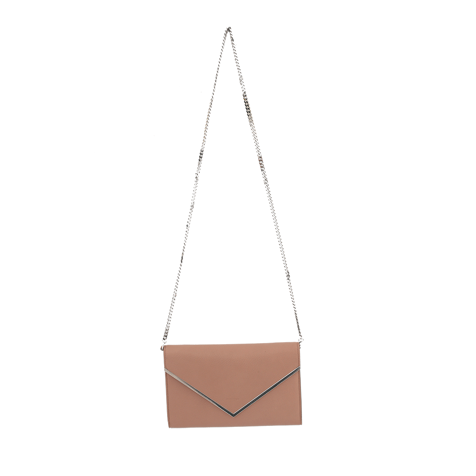 GIVENCHY-V-Flap Wallet On Chain-OLD PINK