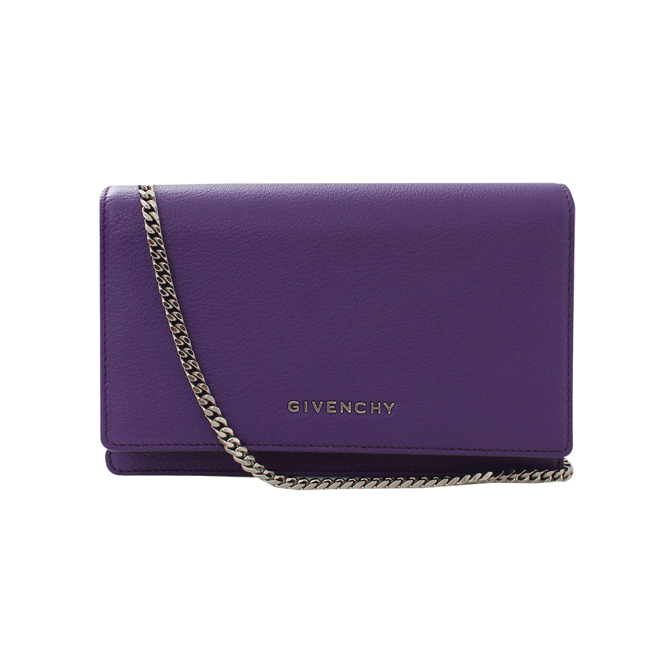 GIVENCHY-Pandora Chain Wallet-PURPLE