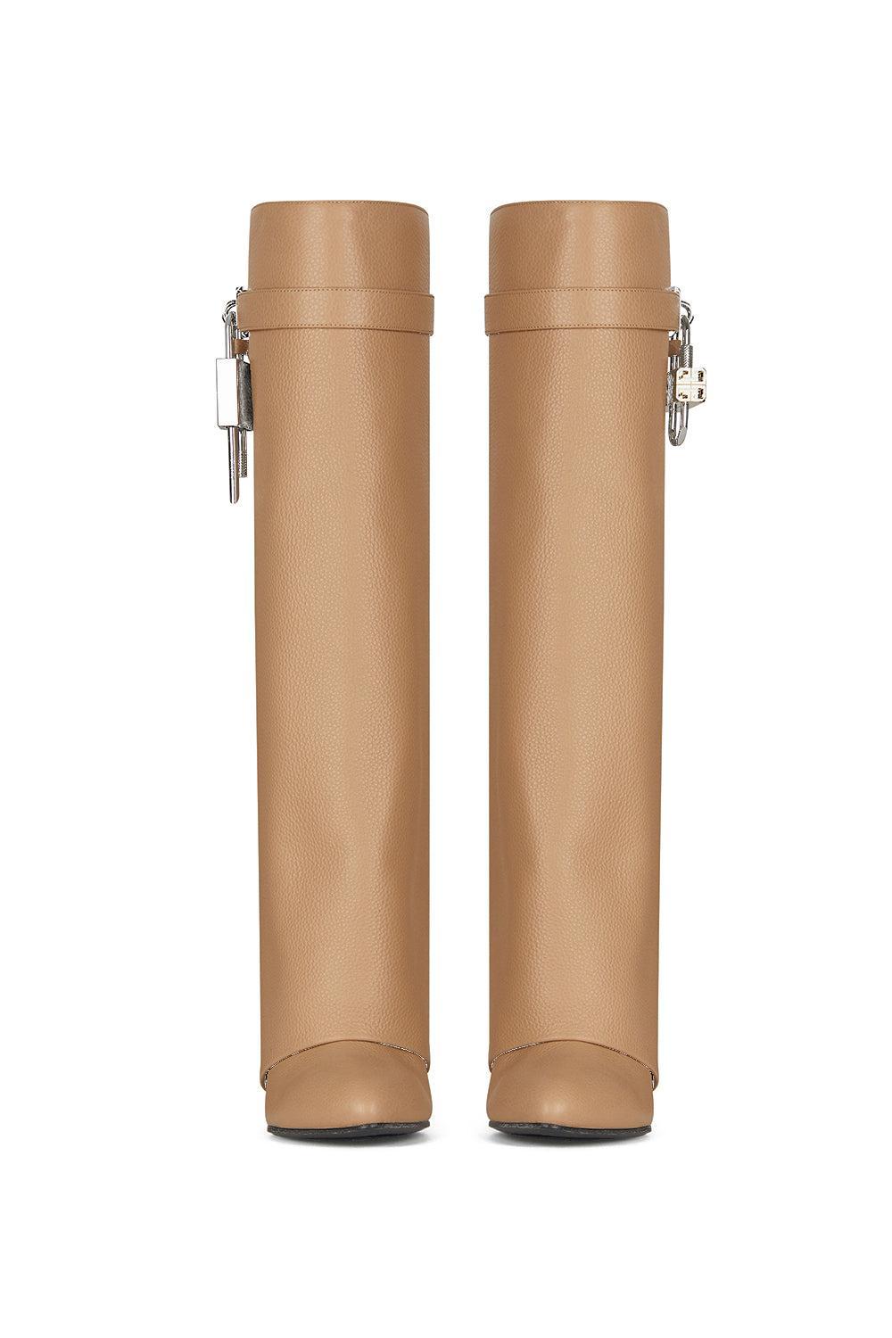 Shark Lock Boots - Beige | GIVENCHY – Marissa Collections