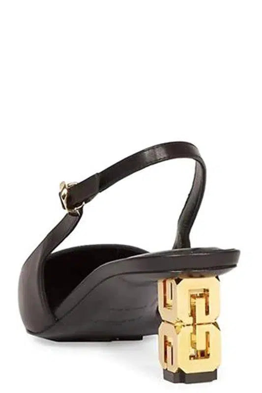 Black G Cube Slingback Pump | GIVENCHY – Marissa Collections