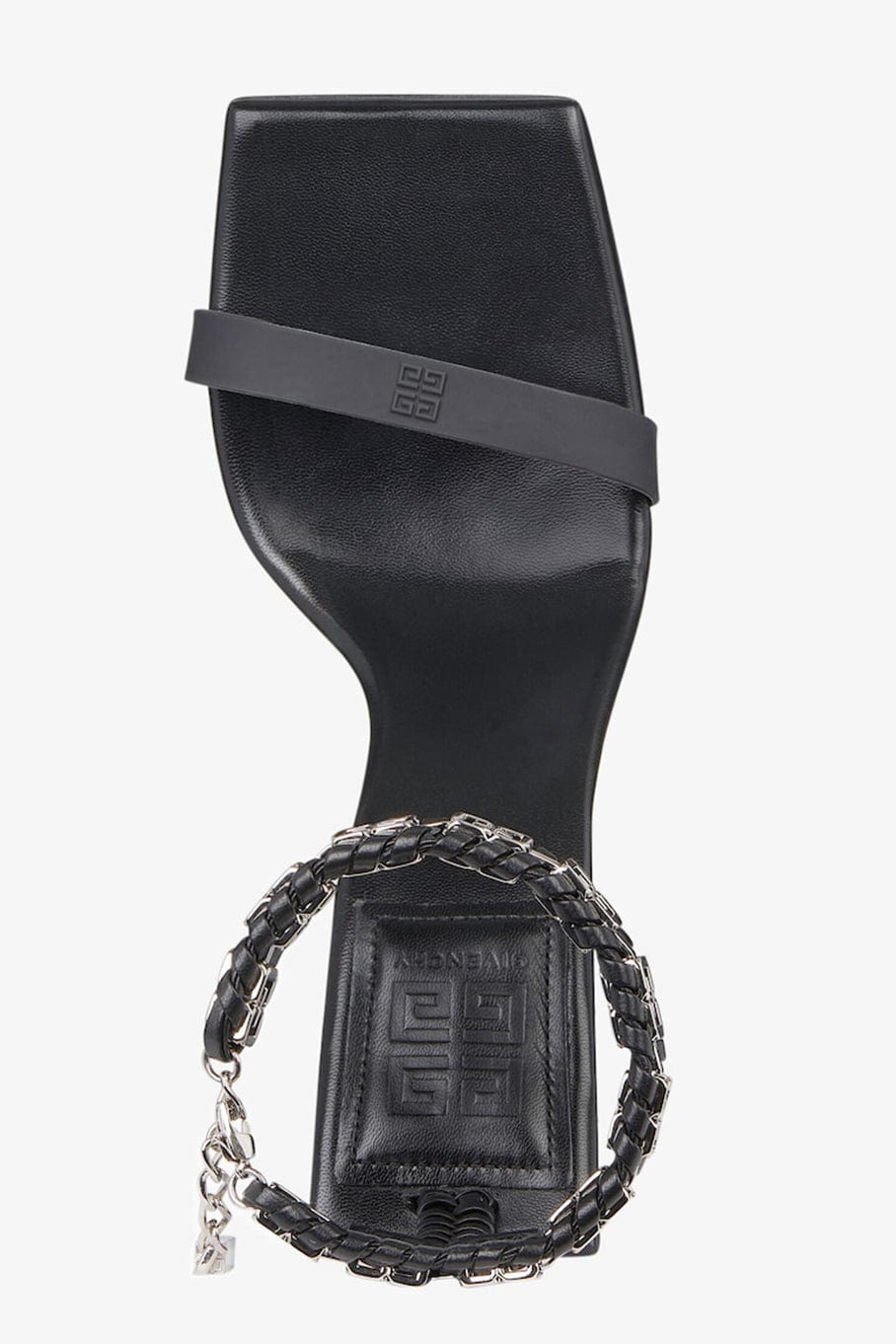 GIVENCHY-G Woven Ankle Strap Sandal-