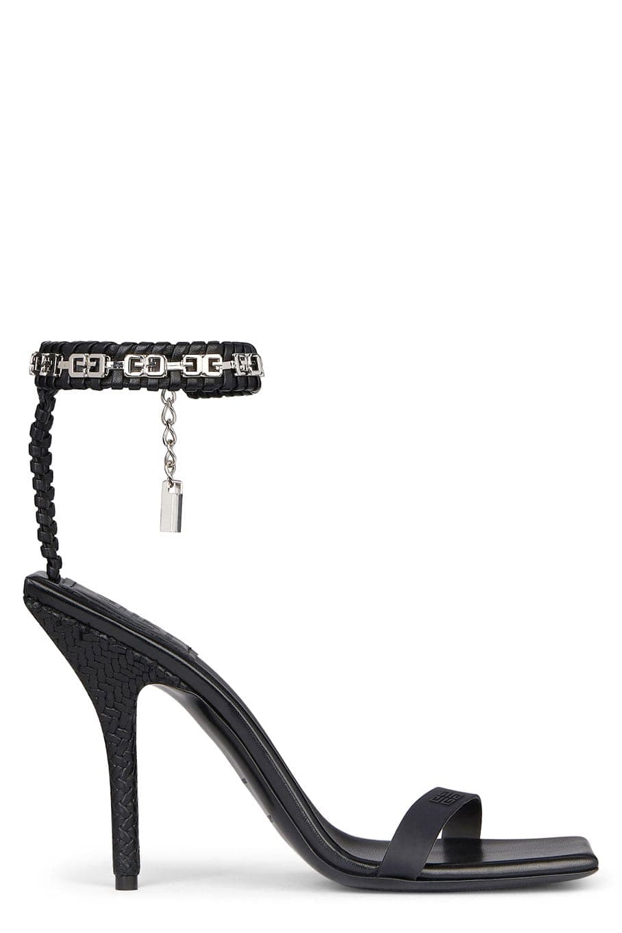 GIVENCHY-G Woven Ankle Strap Sandal-