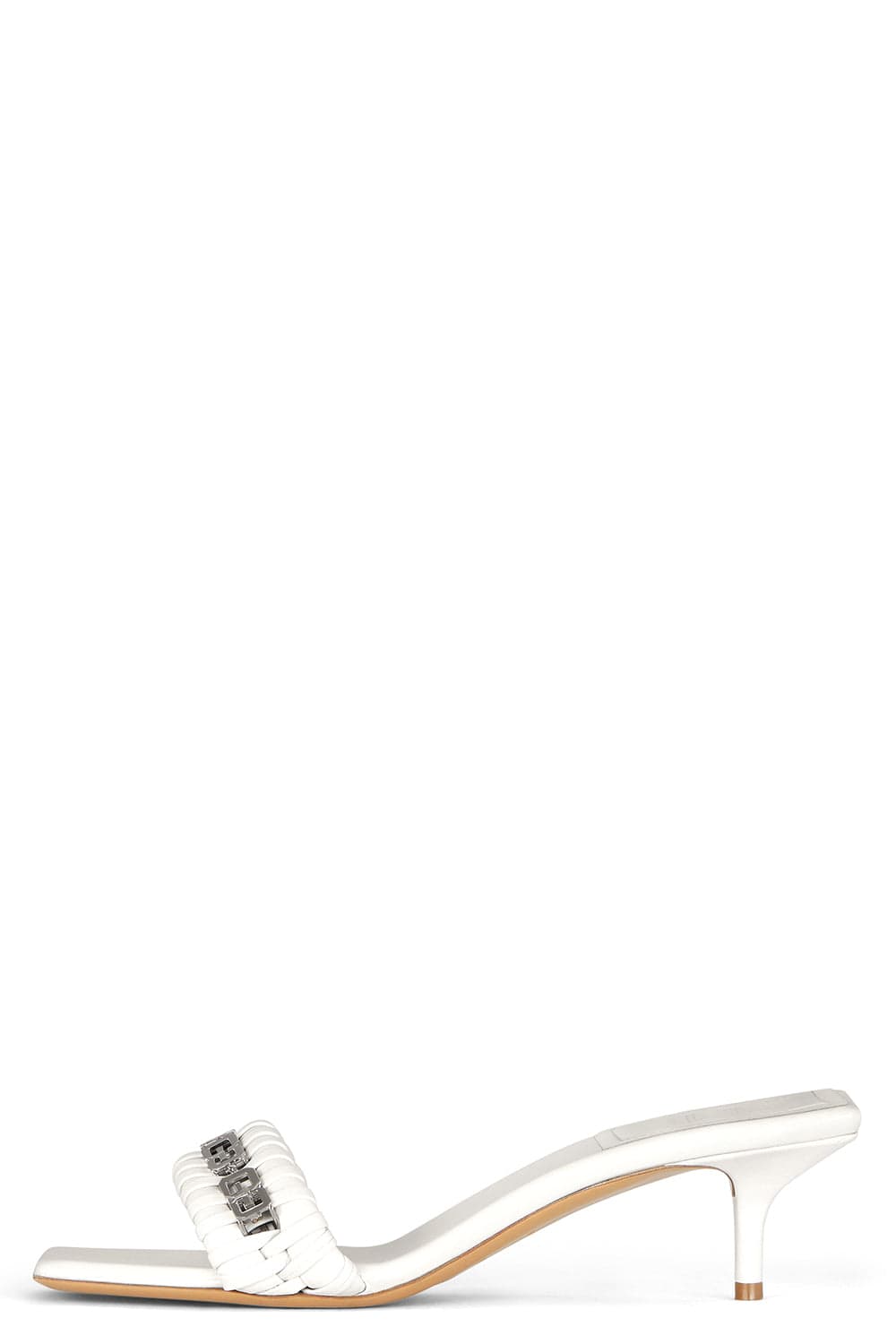 GIVENCHY-G Woven Kitten Heel Sandal-