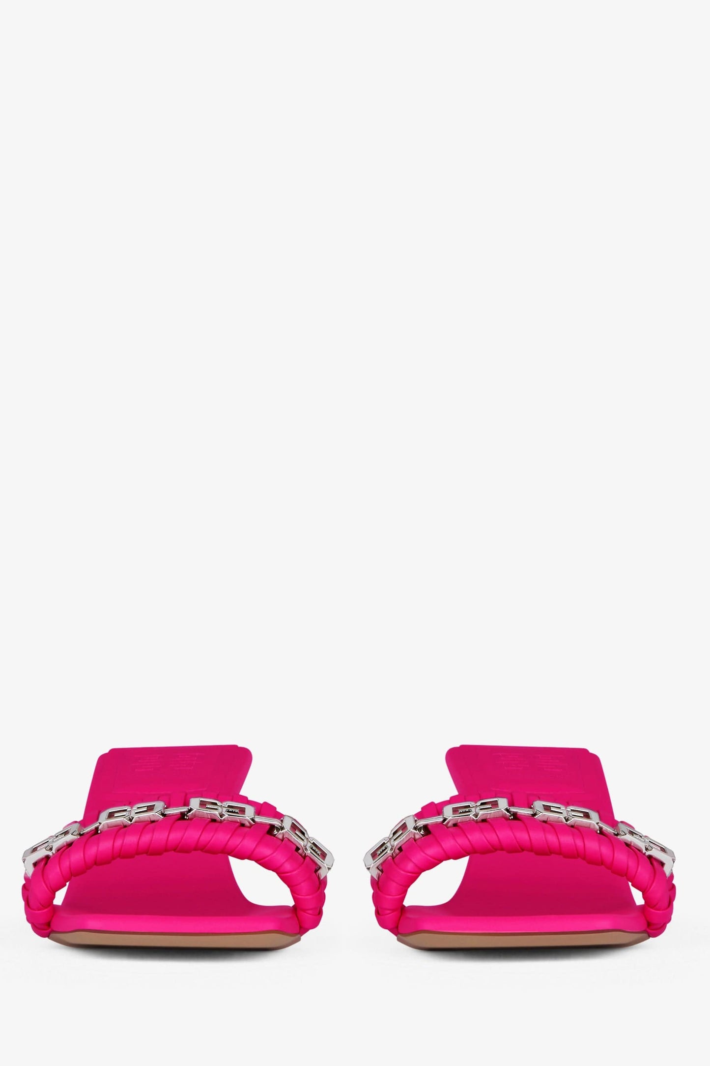 GIVENCHY-G Woven Kitten Heel Sandal-