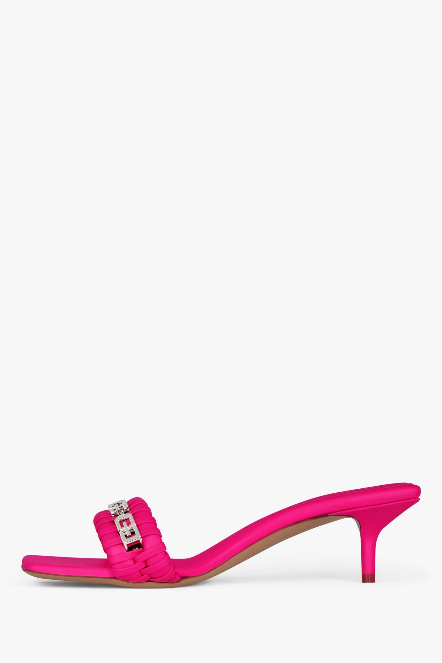 GIVENCHY-G Woven Kitten Heel Sandal-