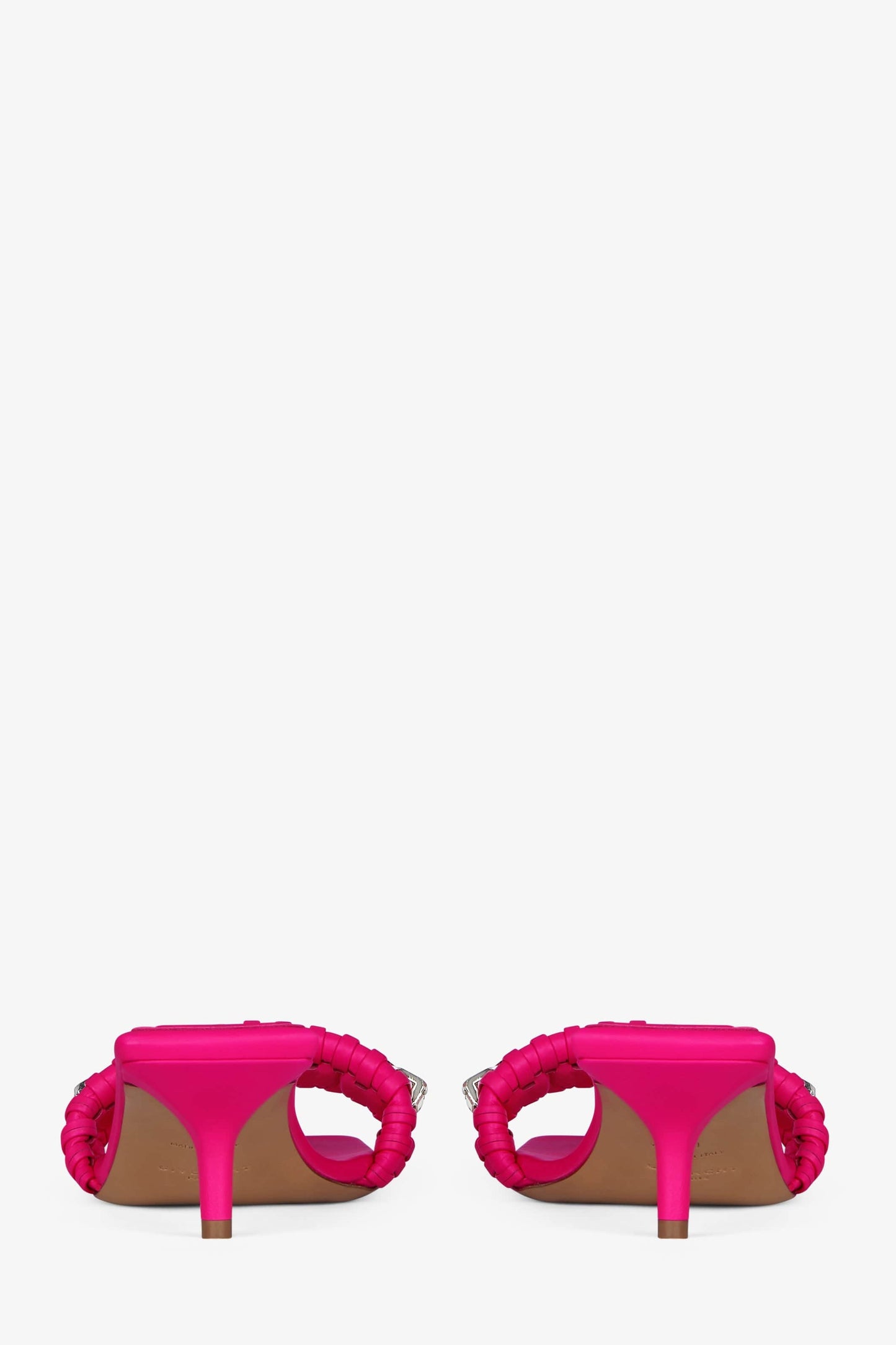 GIVENCHY-G Woven Kitten Heel Sandal-