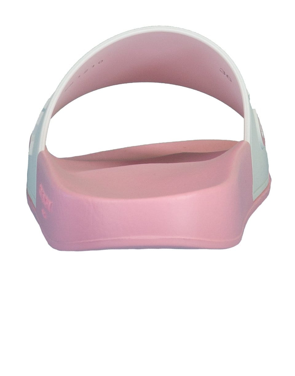 GIVENCHY-Pink Givenchy Logo Slip-On Slide-