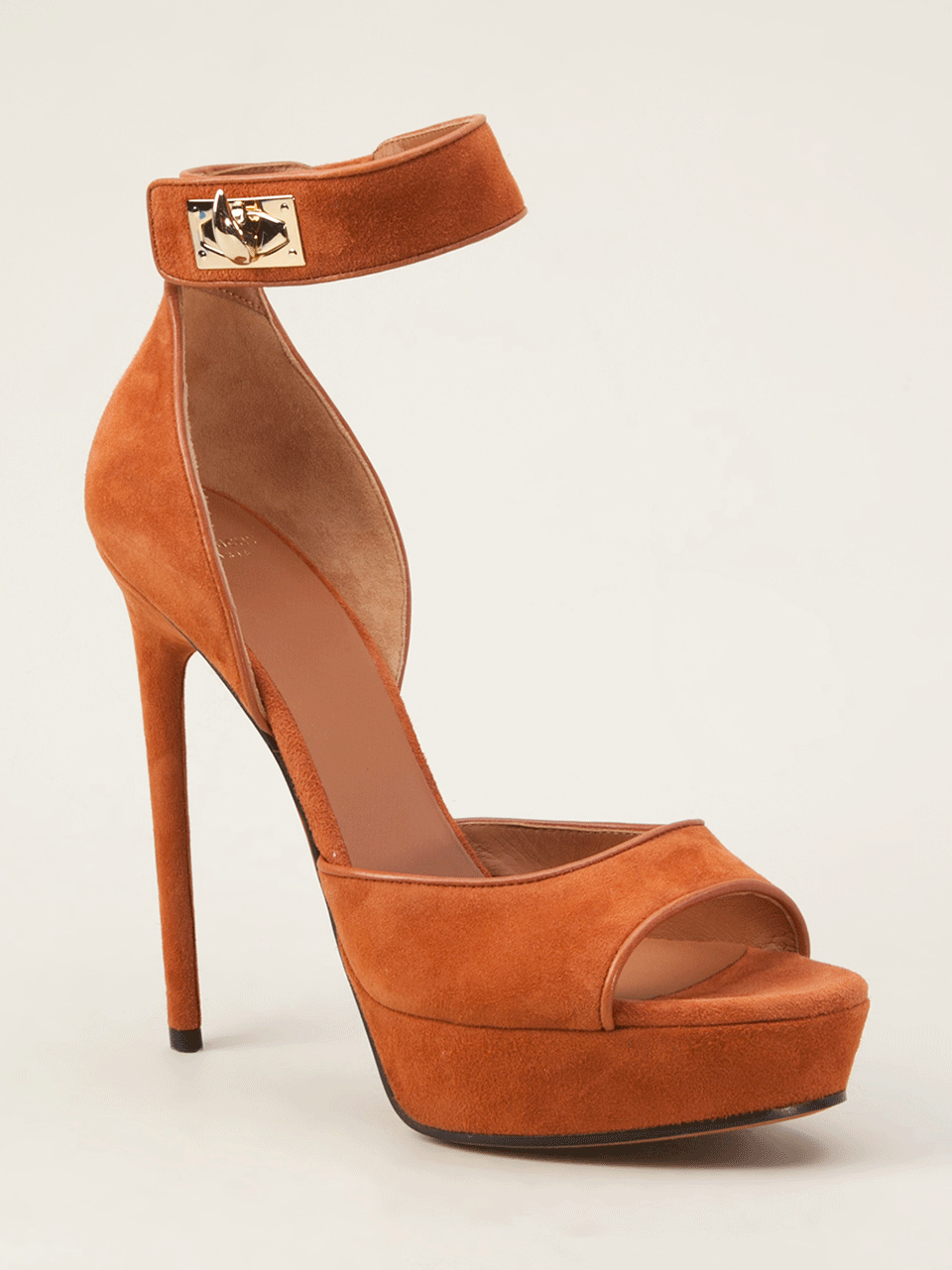 GIVENCHY-Platform Shark Lock Sandal-