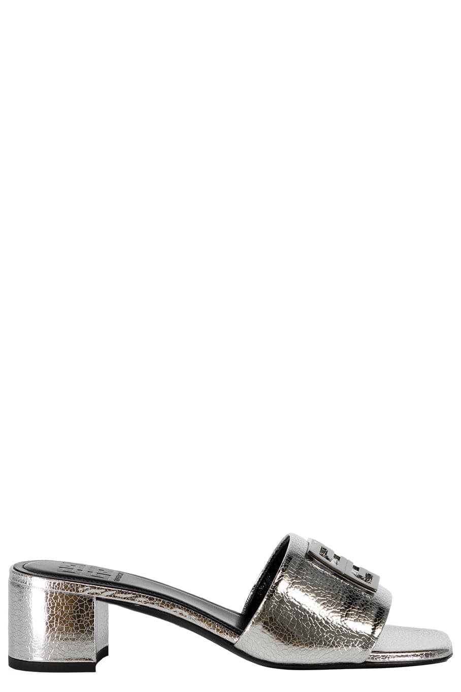 GIVENCHY-4G Mule Sandal - Silvery-