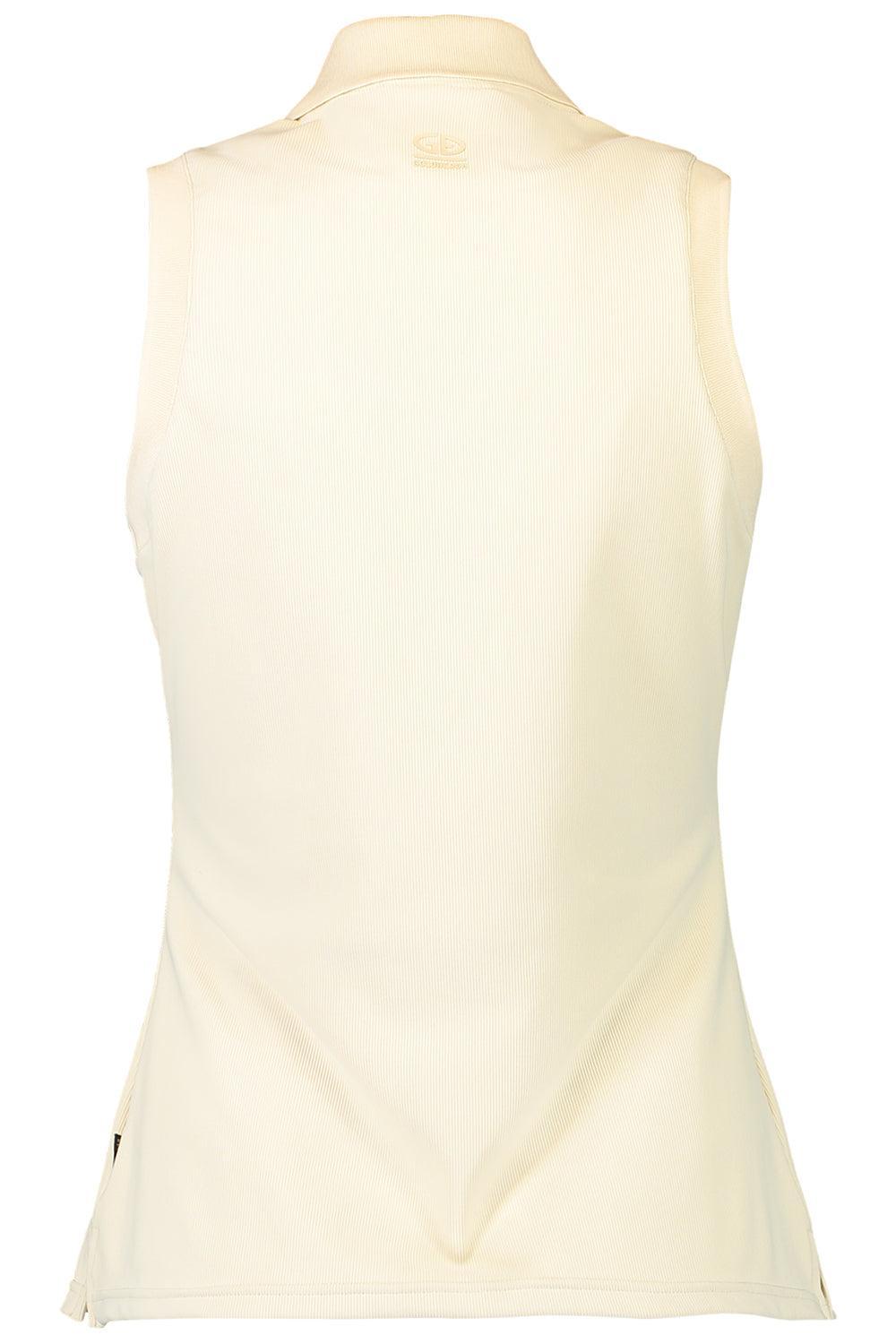 Caroline Polo Top-CREAM-XS-CLOTHINGTOPKNITS-GOLDBERGH