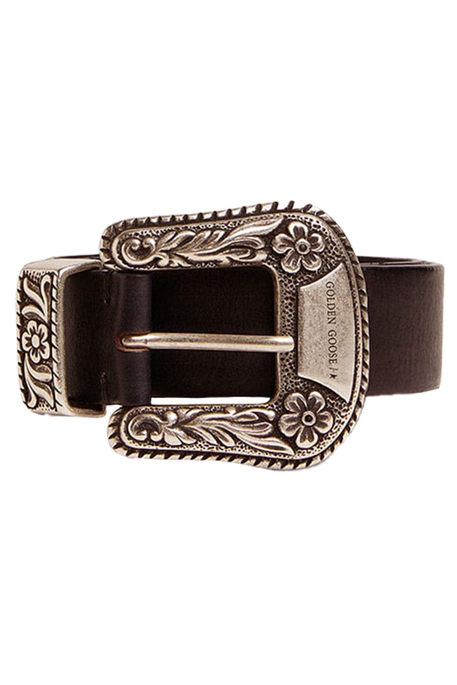GOLDEN GOOSE-Belt - Black-
