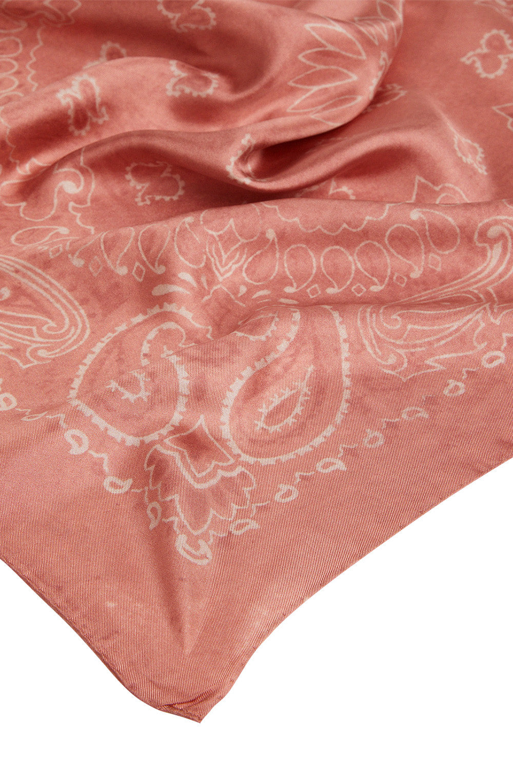 Golden Foulard Bandana - Antique Rose-ANTIQUE ROSE-O/S-ACCESSORIESCARVES-GOLDEN GOOSE