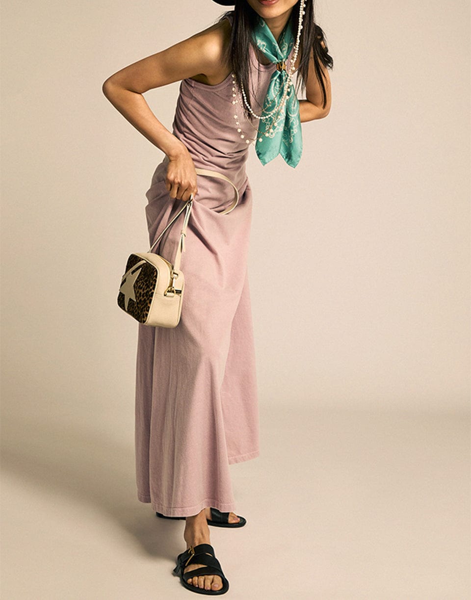 GOLDEN GOOSE-Journey Racer Back Maxi Dress-