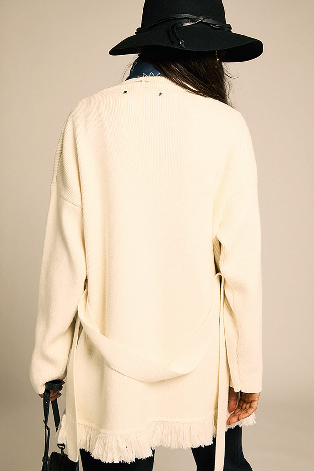 GOLDEN GOOSE-Journey W's Embroidered Cardigan-