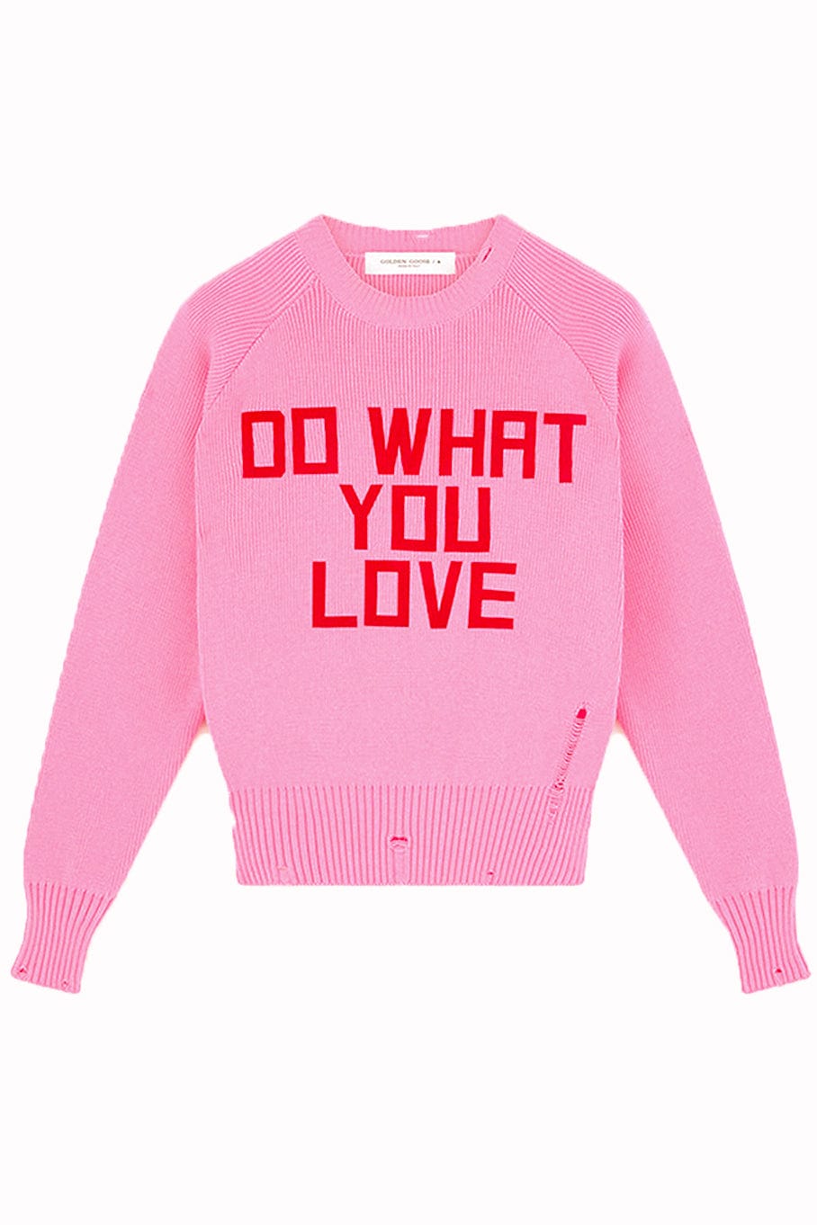 GOLDEN GOOSE-Journey W's Knit Crew Neck-