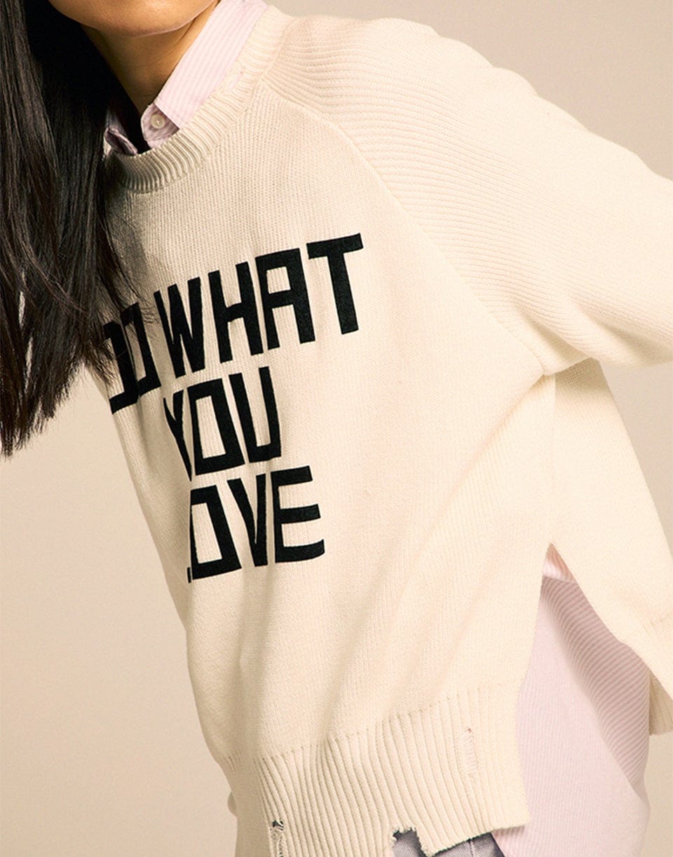 GOLDEN GOOSE-Journey Knit Crew Neck Sweater-