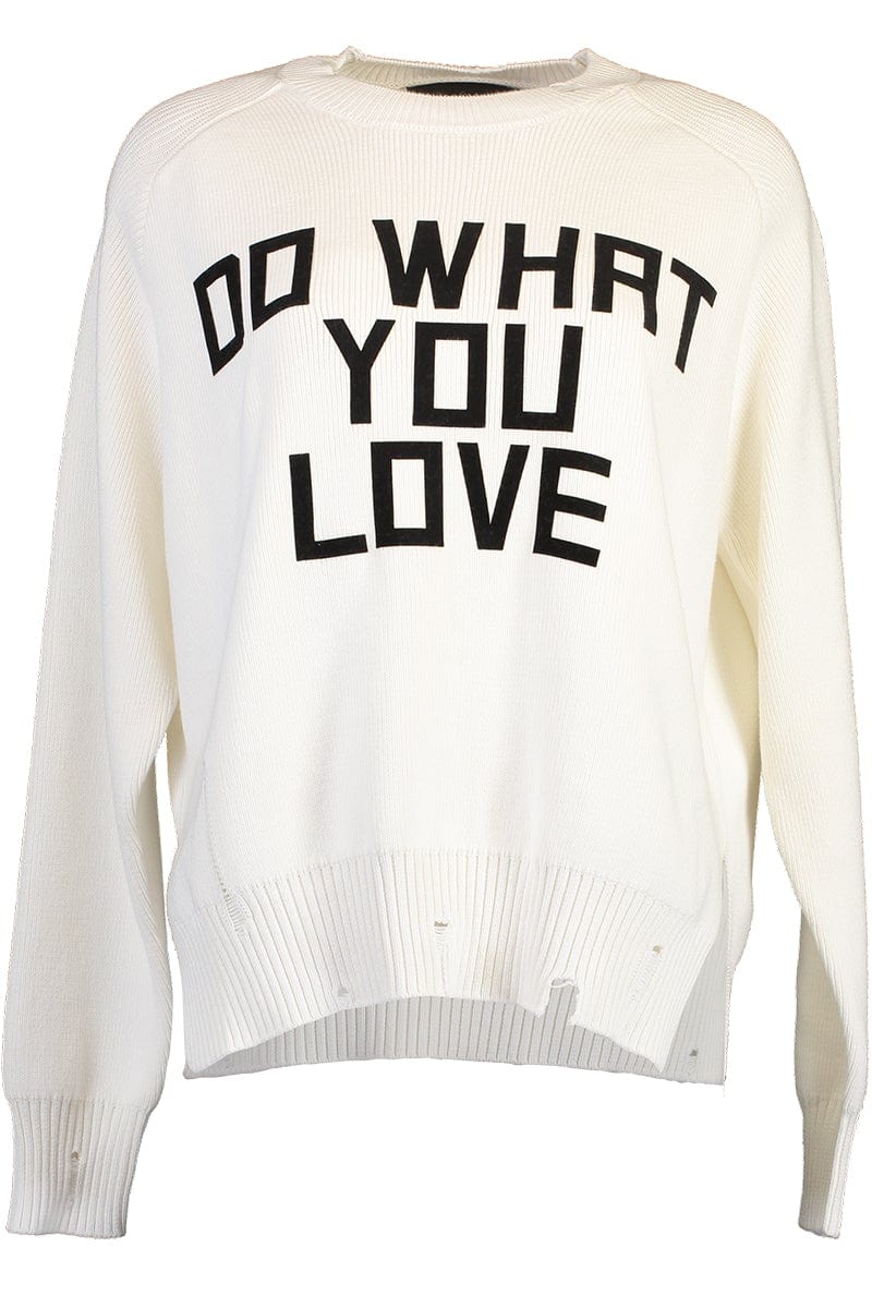 GOLDEN GOOSE-Journey Knit Crew Neck Sweater-