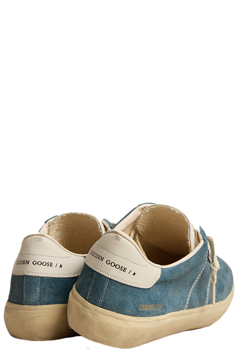 GOLDEN  SOUL STAR SNEAKERS スニーカー Golden Goose - Soul Star Olive Green Suede Low-Top Sneaker