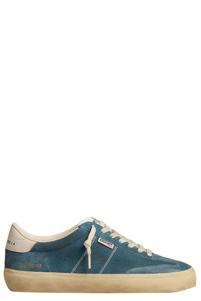 GOLDEN  SOUL STAR SNEAKERS スニーカー Golden Goose - Soul Star Olive Green Suede Low-Top Sneaker