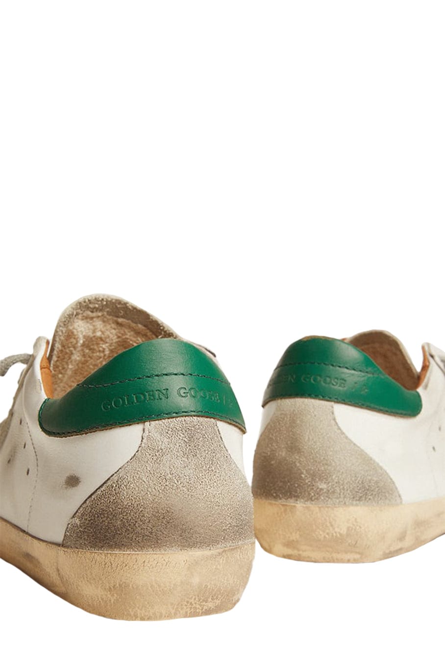 GOLDEN GOOSE-Men's Super Star Leather Sneaker -Green-