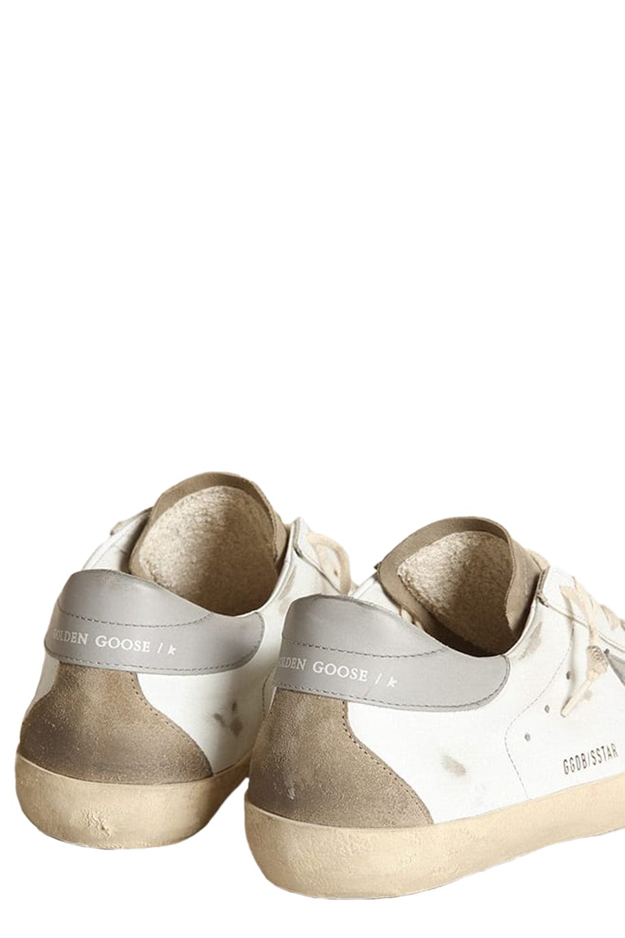GOLDEN GOOSE-Men's Super Star Leather Sneaker - Taupe-