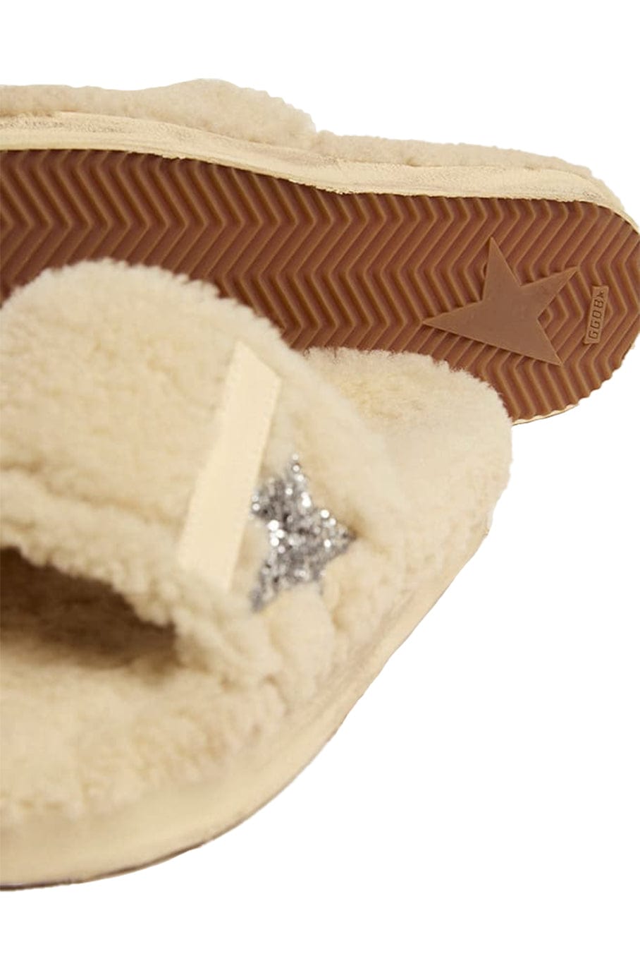 GOLDEN GOOSE-Poolstar Shearling Slide-