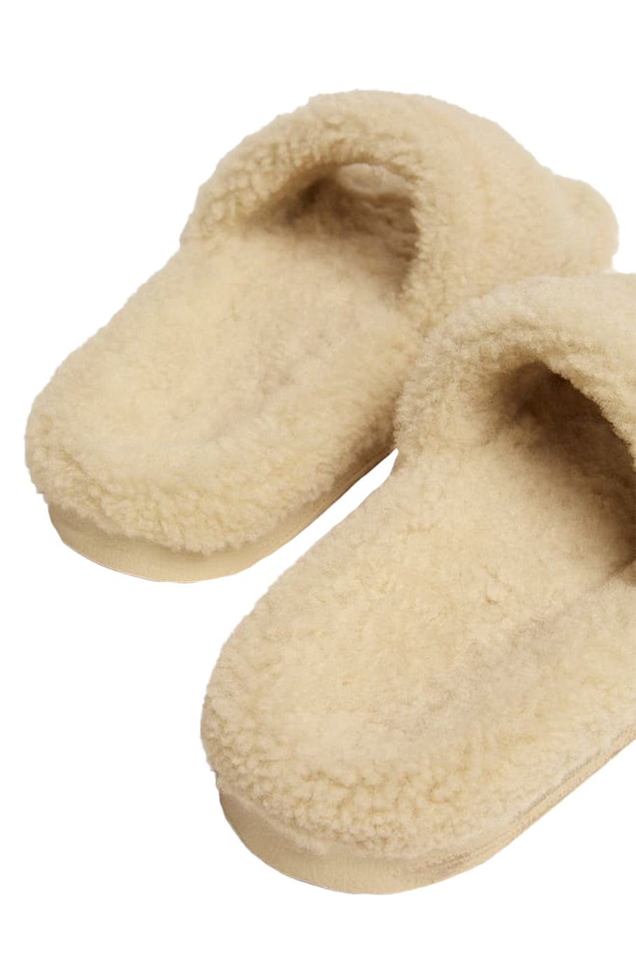 GOLDEN GOOSE-Poolstar Shearling Slide-