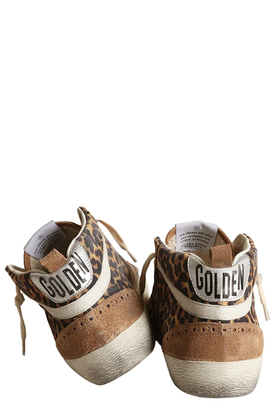 GOLDEN GOOSE-Mid Star Leo Golden Star Sneaker-