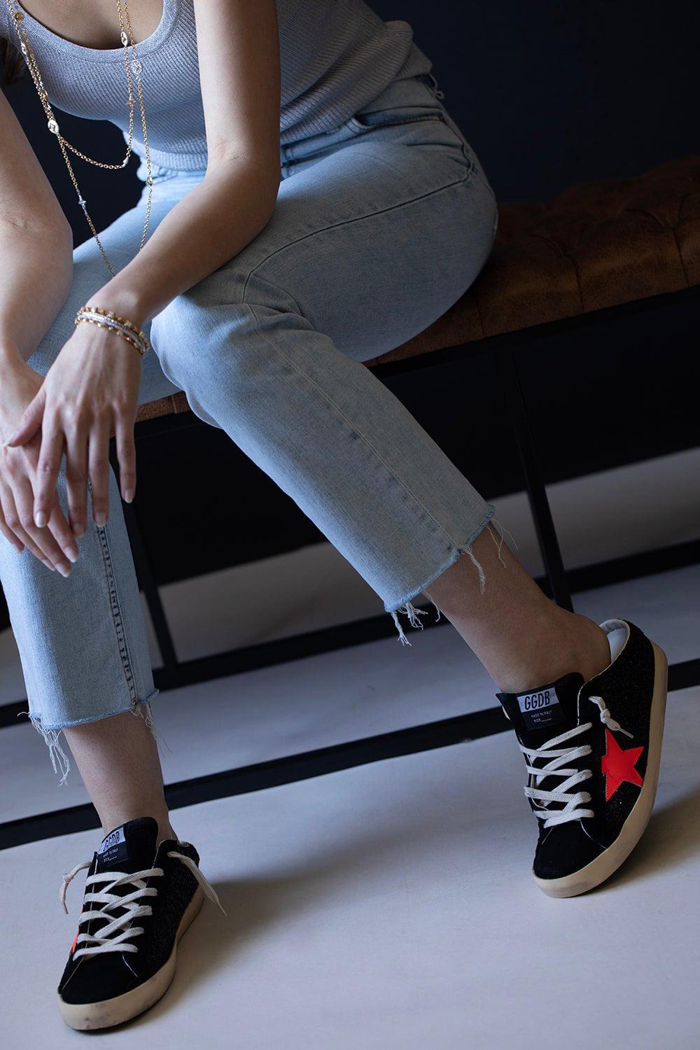 GOLDEN GOOSE-Super-Star Sneaker - Glitter-